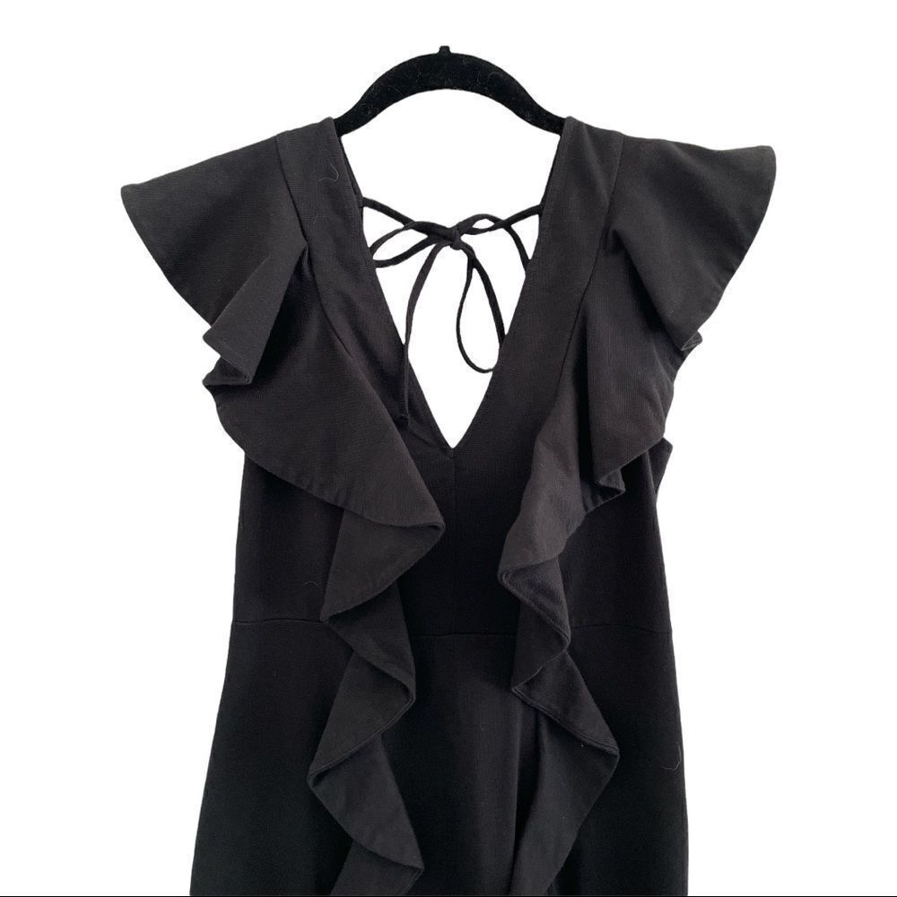 H&M Short Ruffle Flounced Dress 4 - Picture 4 of 9